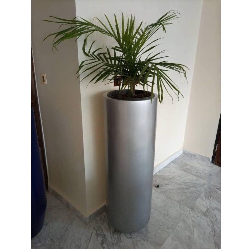 fibre glass plant pots Cylindrical Fibre Glass Pot