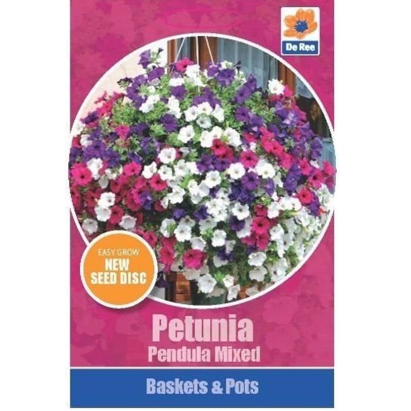 De Ree Petunia Pendula Mixed - Savvy Gardens Centre
