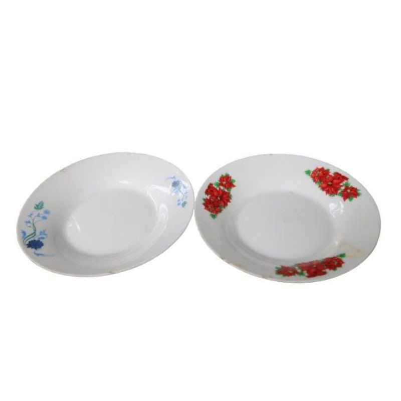 Dented Ceramic Saucer 16.5Cm Round - Savvy Gardens Centre
