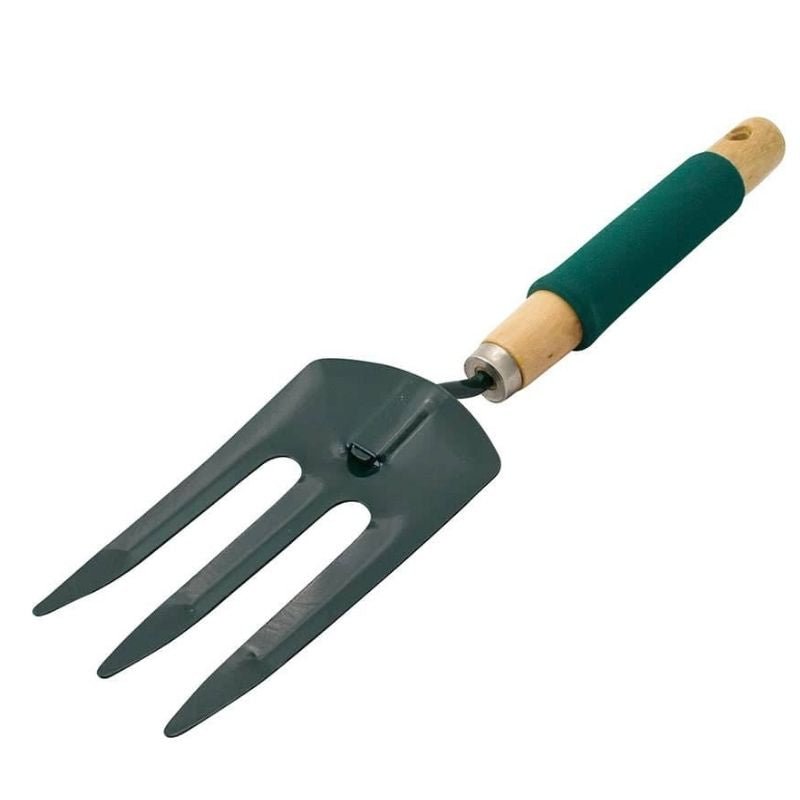 Garden Carbon Steel Hand Fork With Foam Grip - Savvy Gardens Centre