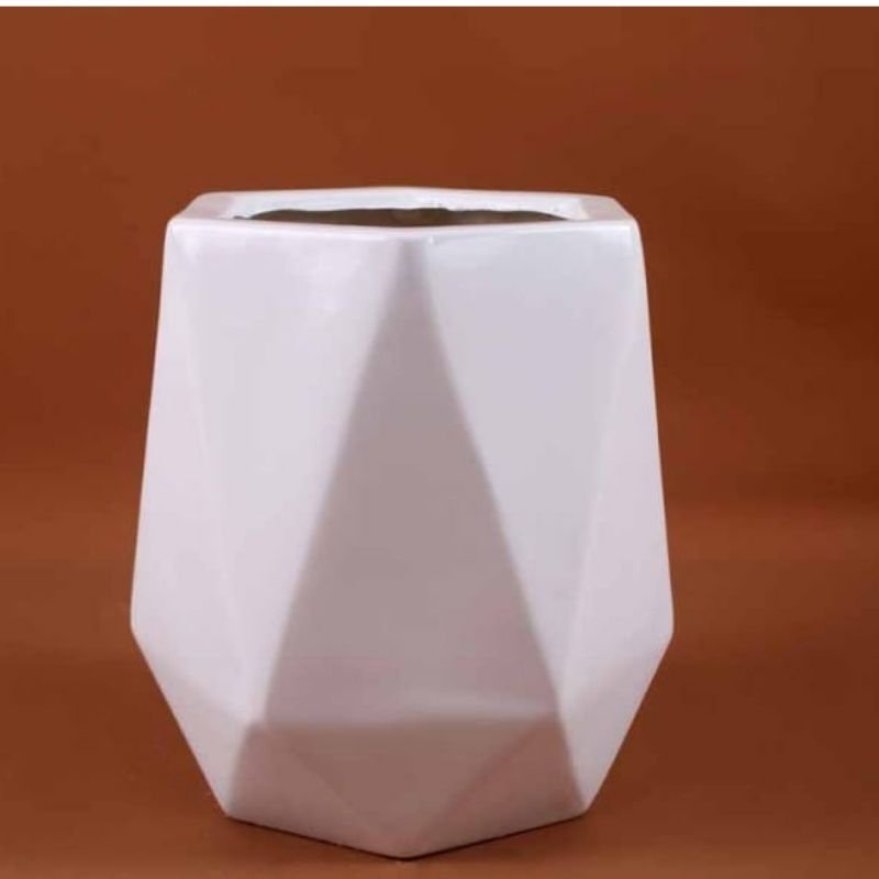 Hexagon Fibre Planter - Savvy Gardens Centre