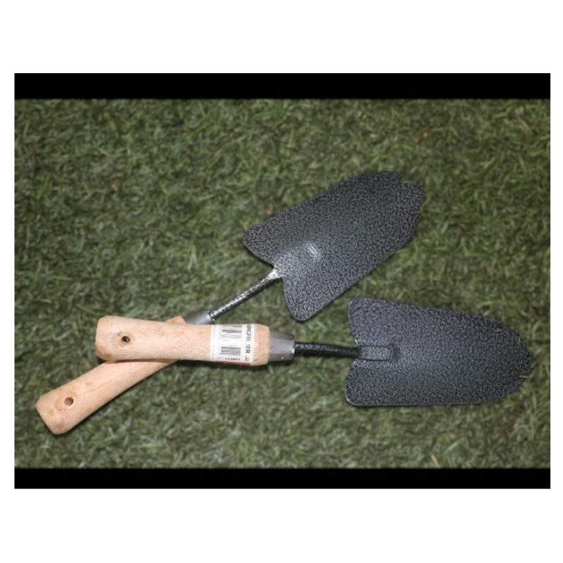 Kingfisher Wooden Handled Hand Trowel - Savvy Gardens Centre