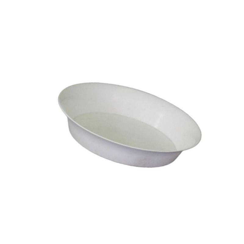 Plastic Saucer Round 13.5Cm White - Savvy Gardens Centre