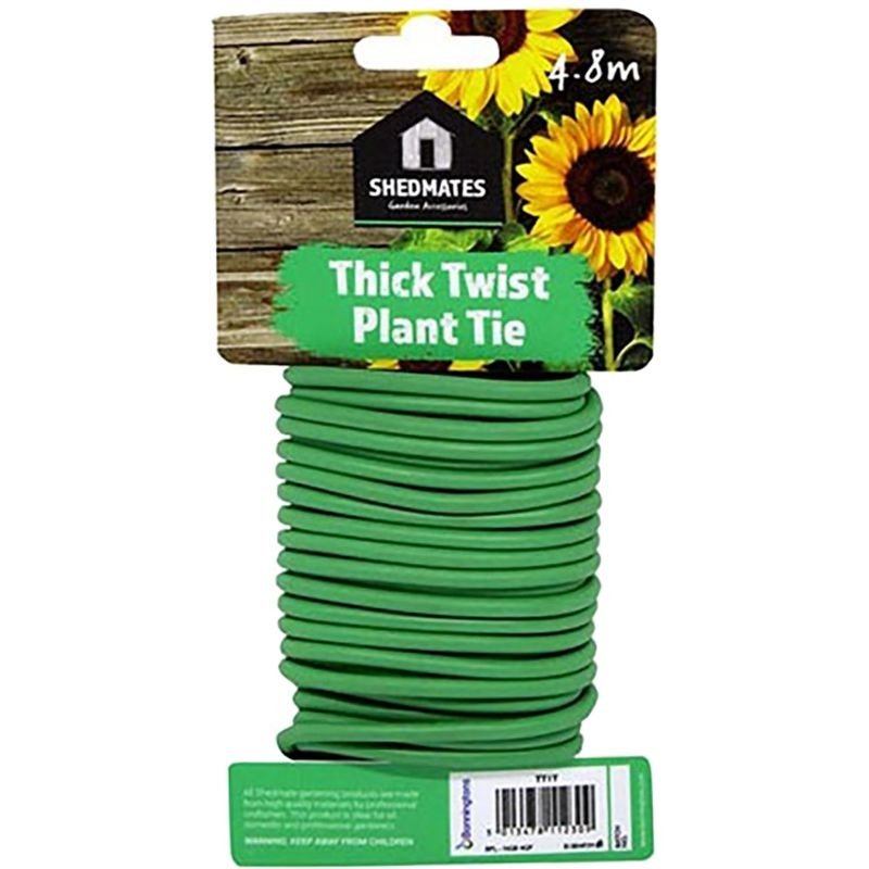Shedmates Reusable Thick Twist Plant Tie. - Savvy Gardens Centre