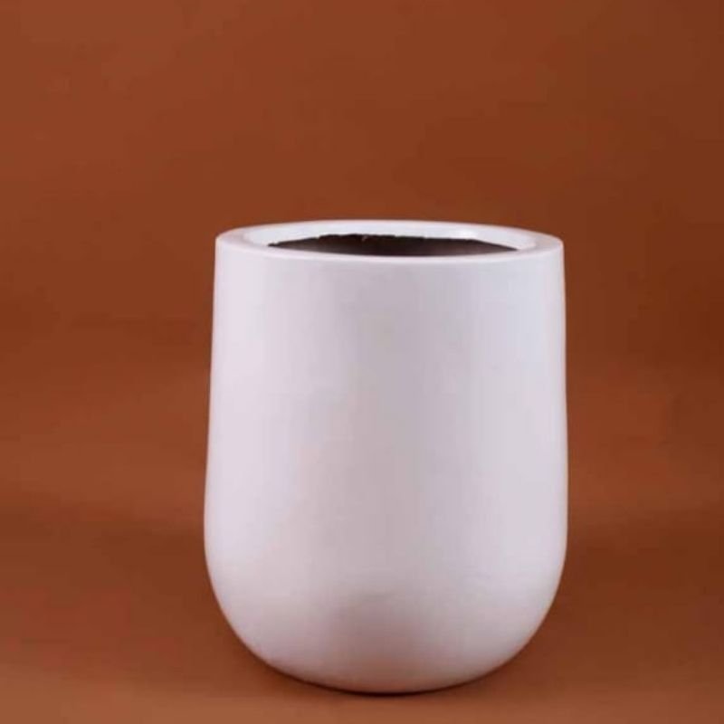 Small Tear Drop Fibre Planter - Savvy Gardens Centre