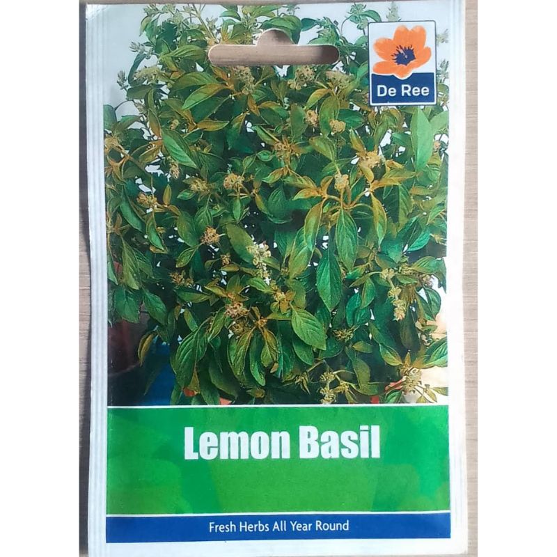 De Ree Lemon Basil Seeds - Savvy Gardens Centre