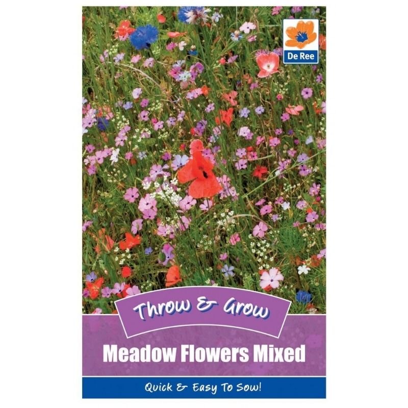DE REE THROW & GROW MEADOW FLOWER MIXED - Savvy Gardens Centre