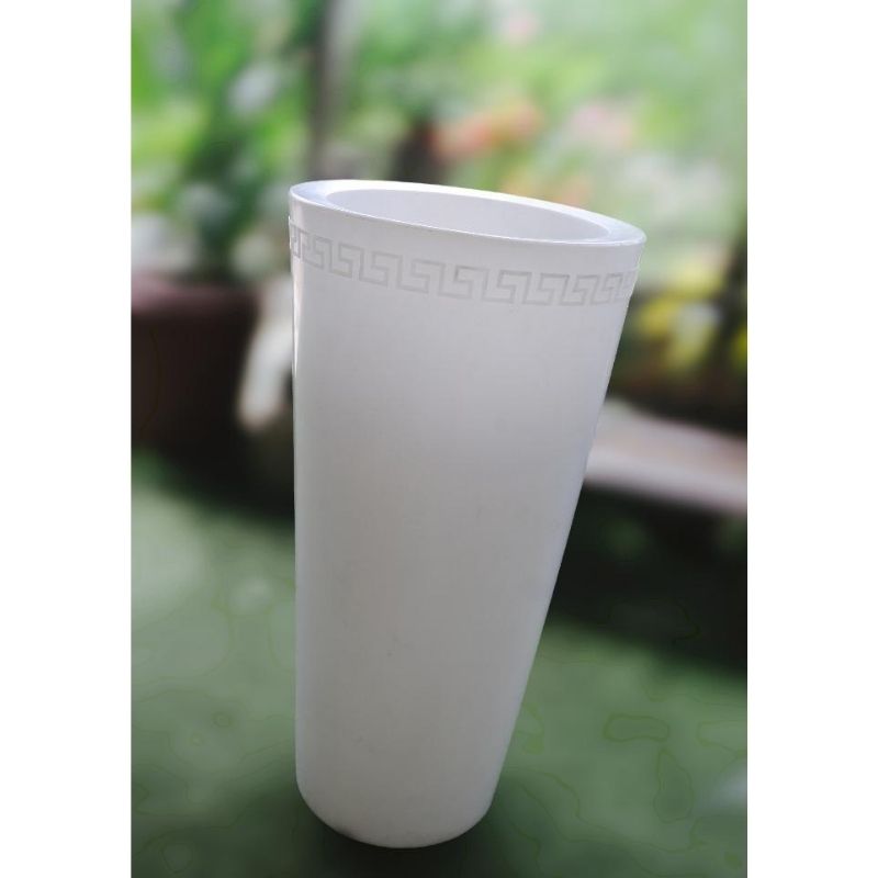 Geepee Konical Plastic Flowerpot 48*48*100Cm . - Savvy Gardens Centre