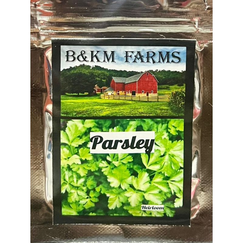 B&KM Parsley (dark green italian large leaf)