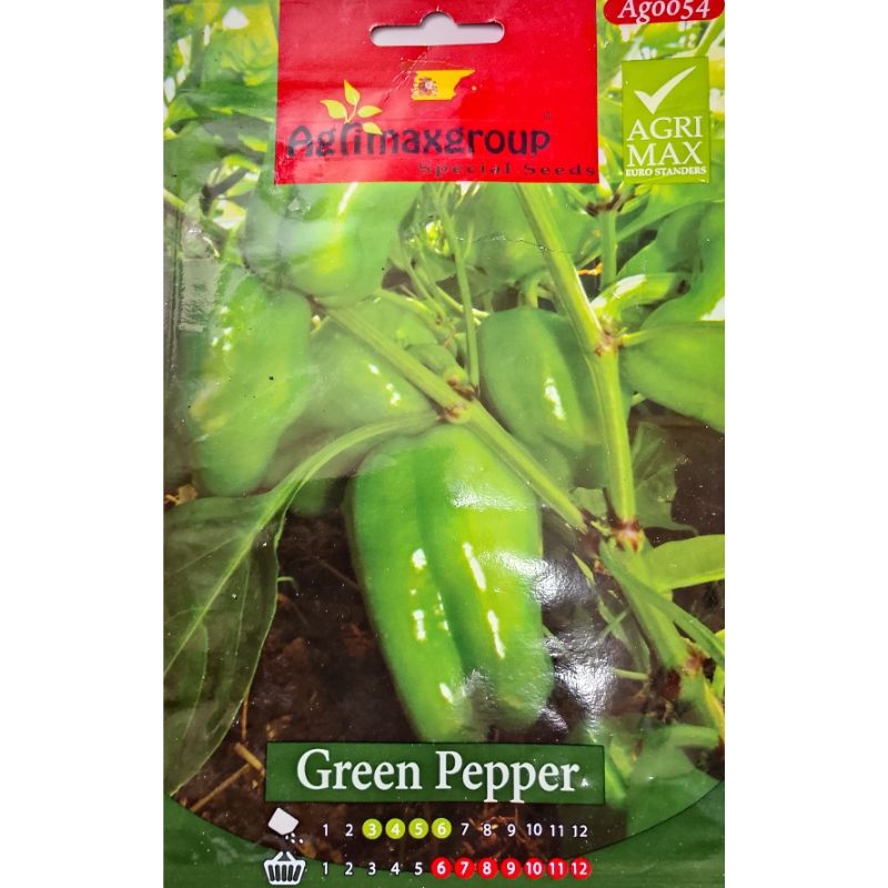 Agrimax Green Pepper - Savvy Gardens Centre