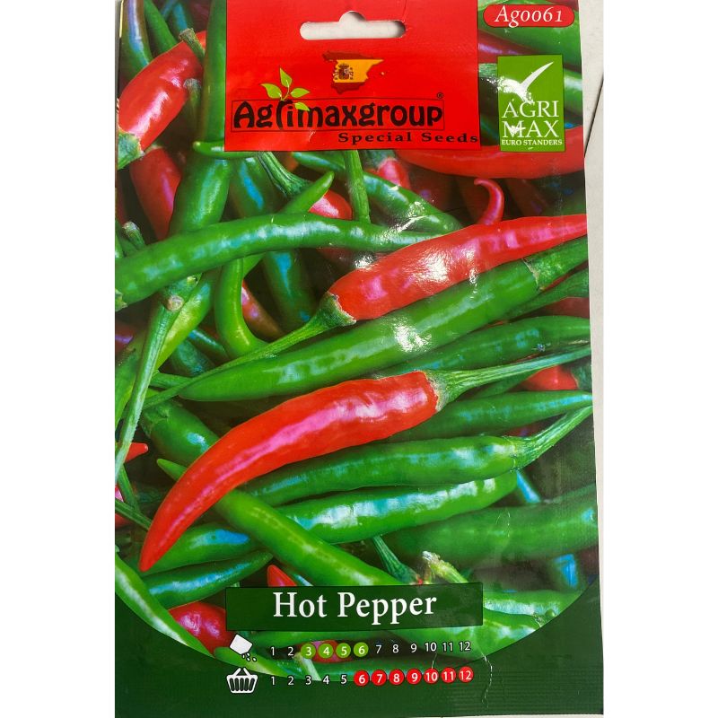 Agrimax Hot Pepper - Savvy Gardens Centre