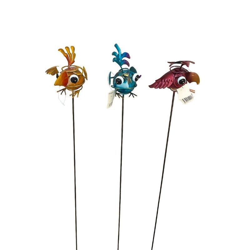 Bird Solar Garden Ornament - Savvy Gardens Centre