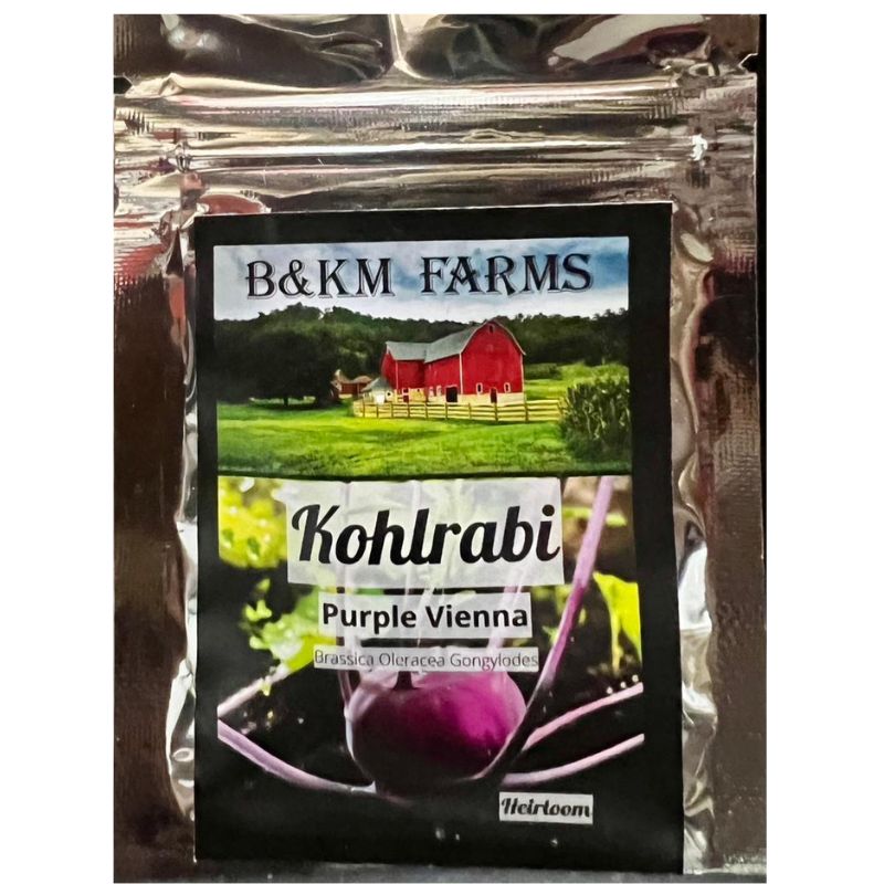 B&KM Kohlrabi (purple vienna) - Savvy Gardens Centre