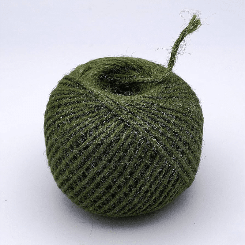 Bright & Homely Green Jute Twine 80 Meter - Savvy Gardens Centre