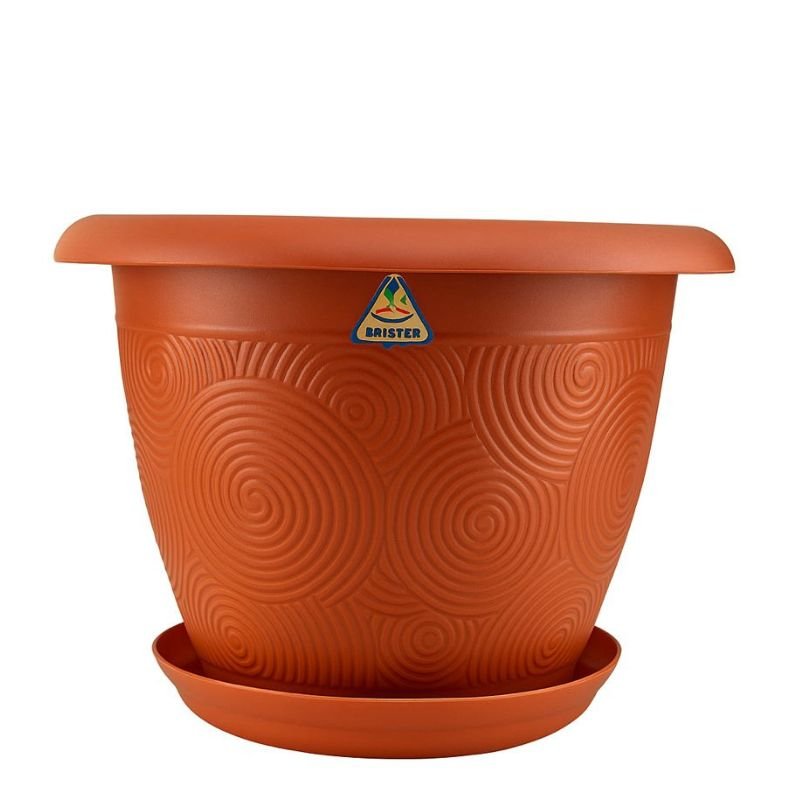 Bristar 20cm Pot With Tray - Savvy Gardens Centre