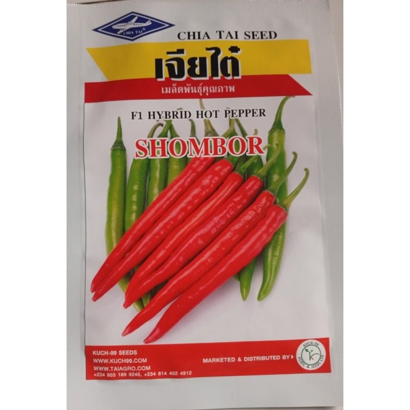 Chai Tai Shombor Seeds (Hot Pepper) - Savvy Gardens Centre