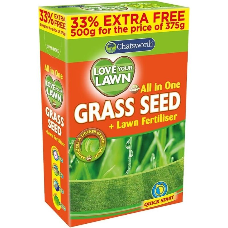 Chatsworth Love Your Lawn Grass Seed + Lawn Fertilizer - Savvy Gardens Centre