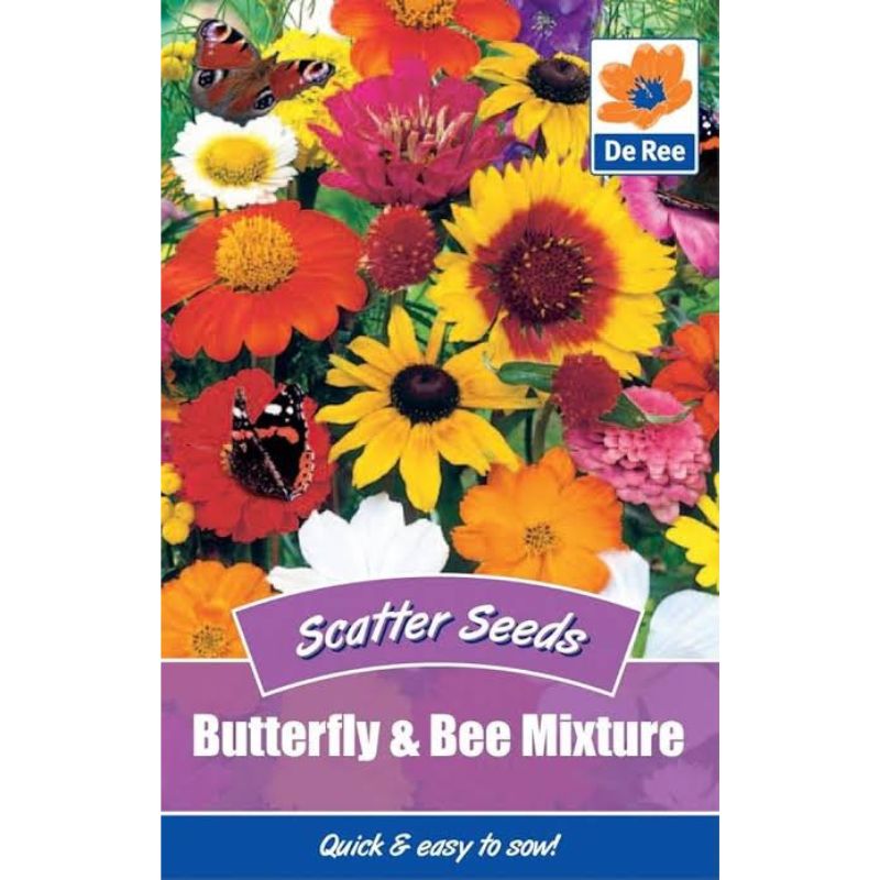 De Ree Butterfly & Bee Mixture (Scattered Seeds) - Savvy Gardens Centre
