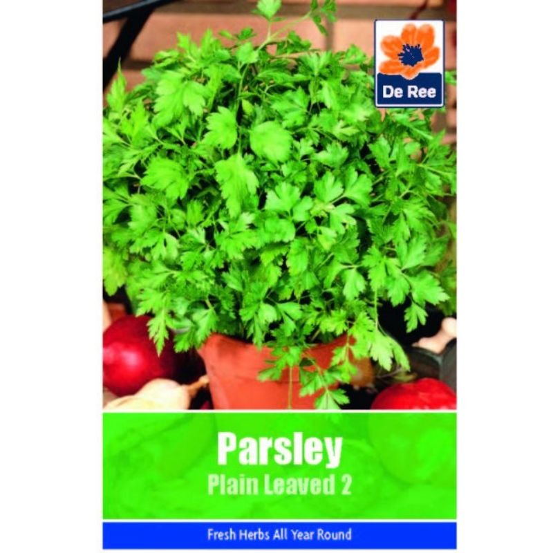 De Ree Parsley Plain Leaved 2 Seeds - Savvy Gardens Centre