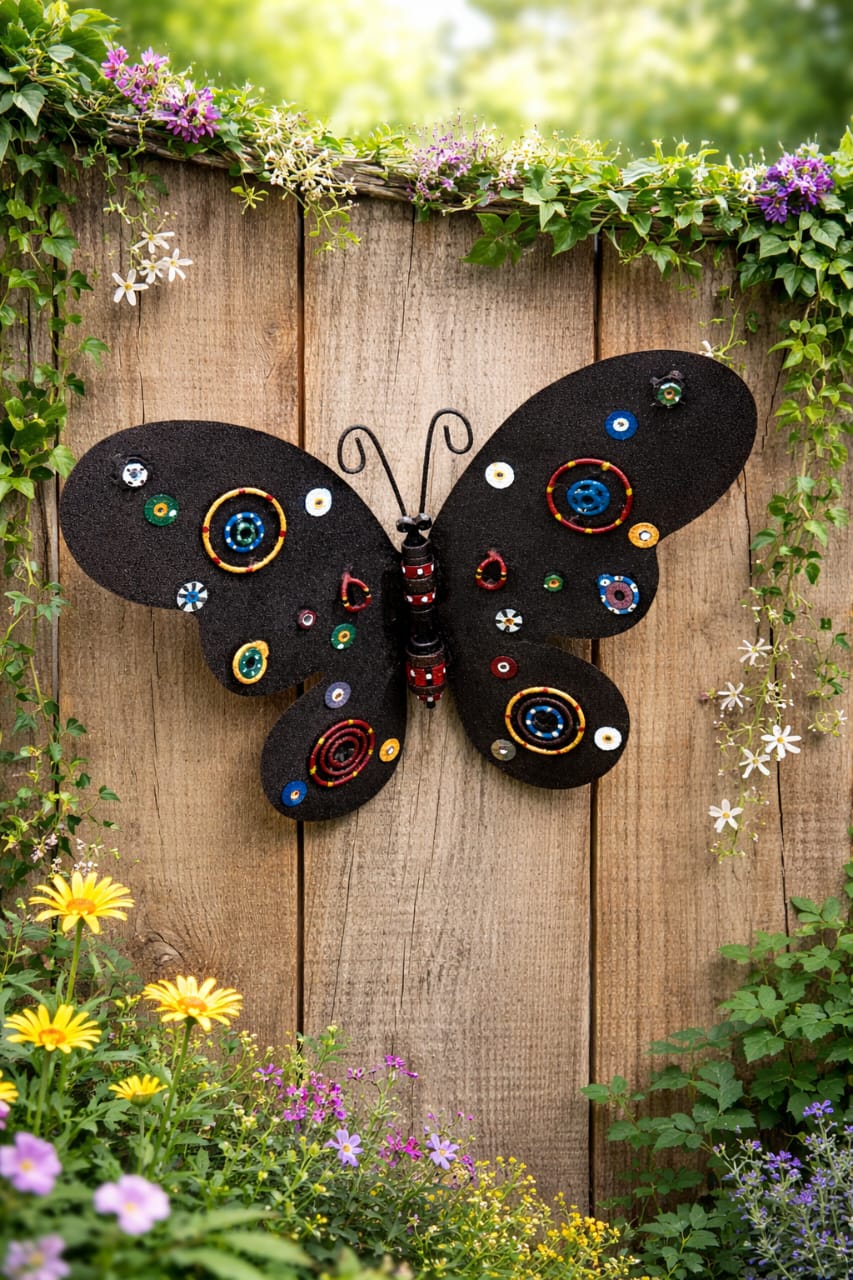 Decorative Metal Butterfly Wall Art - Savvy Gardens Centre