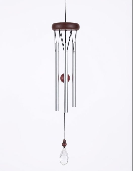Decorative Wind Chime with Crystal Suncatcher - Savvy Gardens Centre