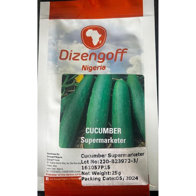 Dizengoff Nigeria Cucumber - Savvy Gardens Centre