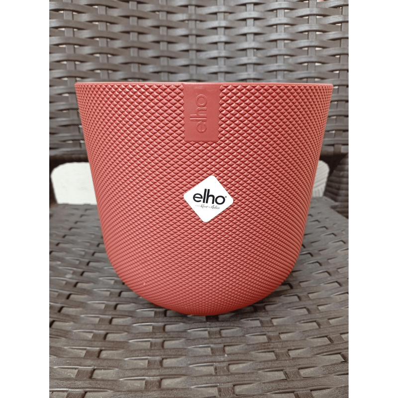 El Jazz Round Pot 26Cm Tuscan Red - Savvy Gardens Centre