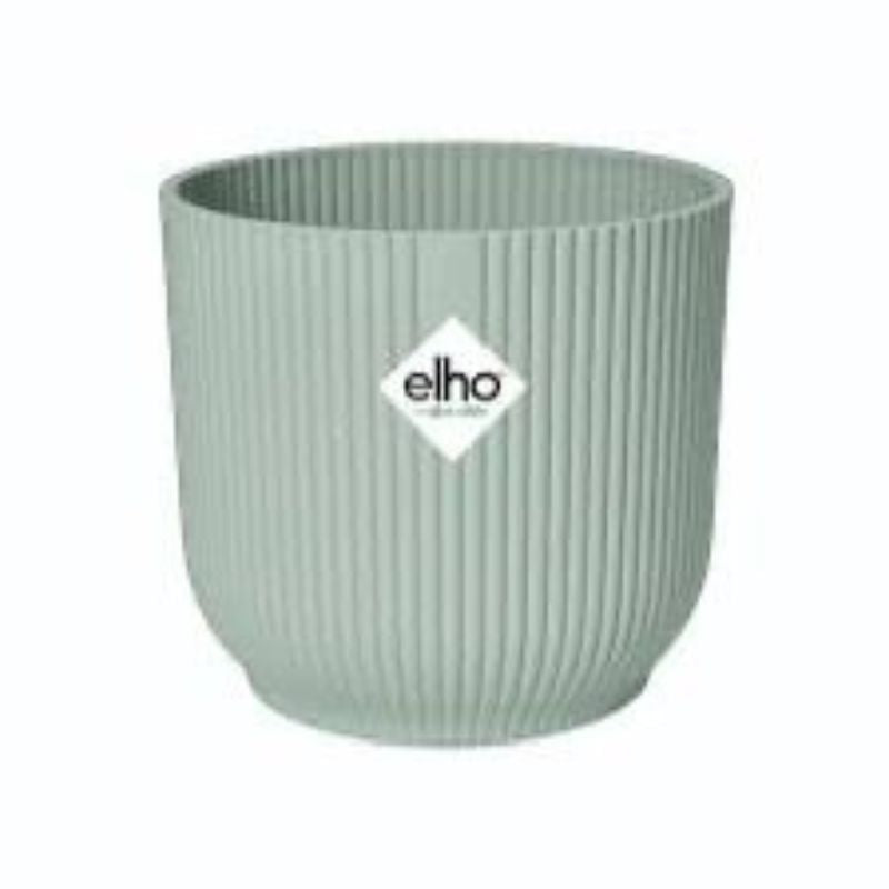 El Vibes Fold Round Pot 18Cm Sorbet Green - Savvy Gardens Centre
