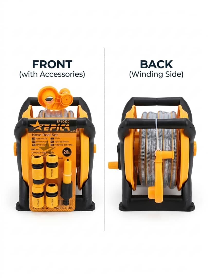 Epica Star 20M Hose Reel Set - Savvy Gardens Centre