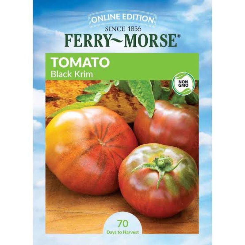 Ferry Morse Tomato Black Krim - Savvy Gardens Centre