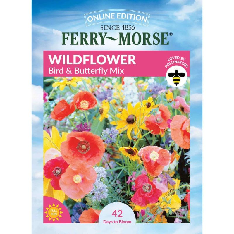 Ferry Morse WildFlower Bird&Butterfly Mix - Savvy Gardens Centre