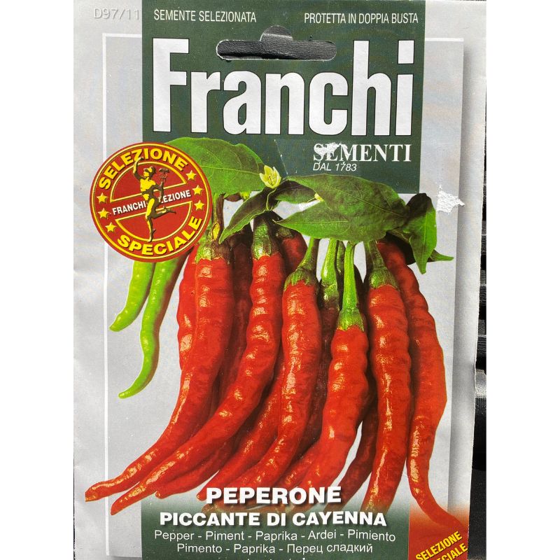 Franchi Sementi Pepper Piccante - Savvy Gardens Centre