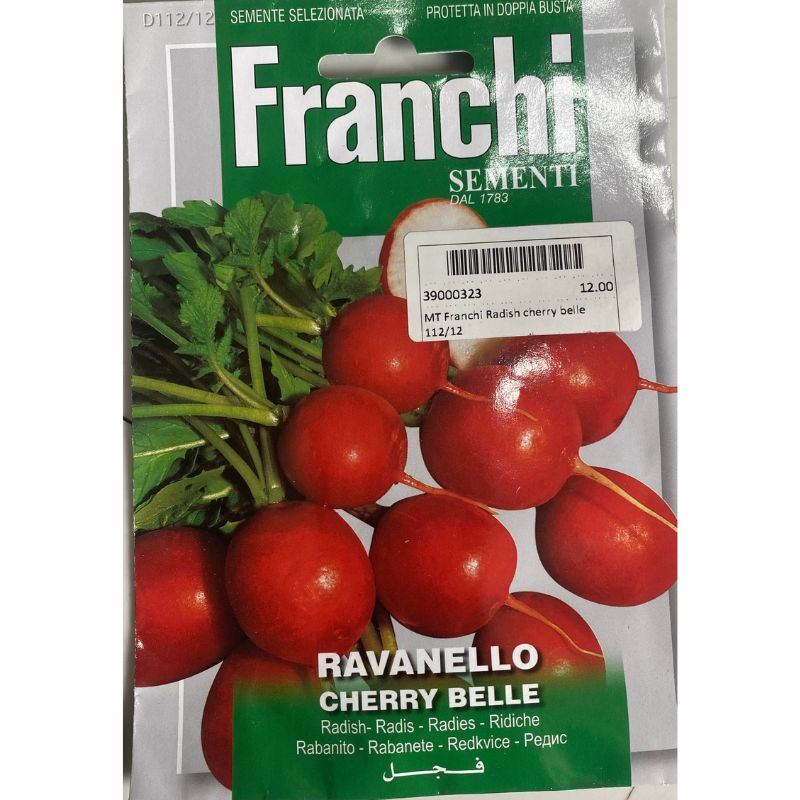 Franchi Sementi Radish Cherry Belle - Savvy Gardens Centre