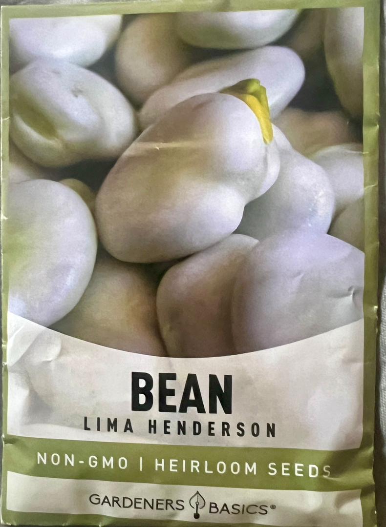 Gardeners Basics Beans Lima Henderson - Savvy Gardens Centre