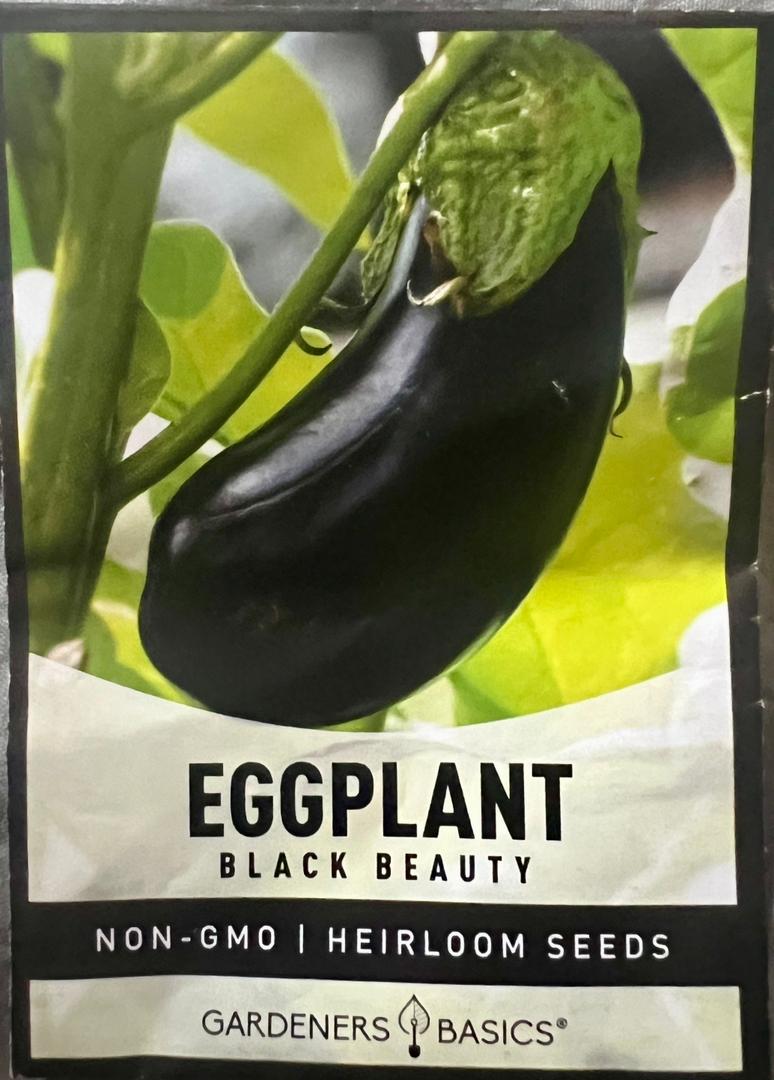 Gardeners Basics Black Beauty Eggplant - Savvy Gardens Centre