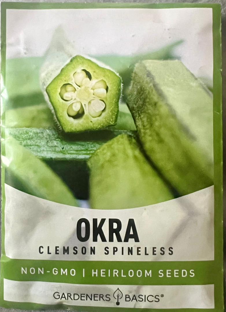 Gardeners Basics Clemson Spineless Okra - Savvy Gardens Centre