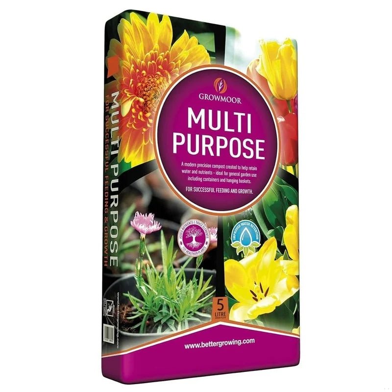 Growmoor Multi Purpose Compost 5L - Savvy Gardens Centre