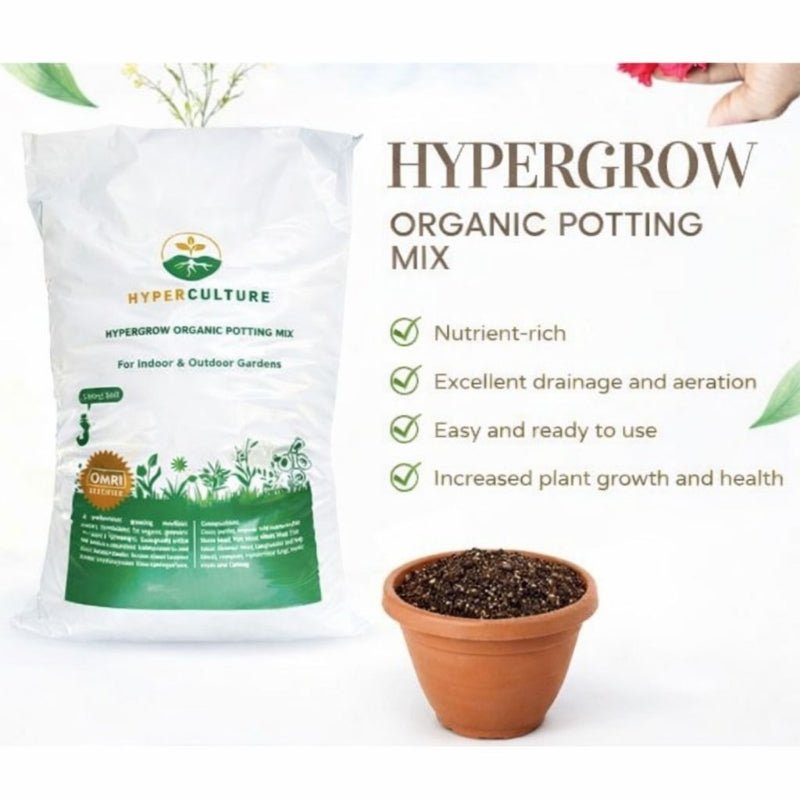Hyperculture Organic Potting Mix 30L - Savvy Gardens Centre