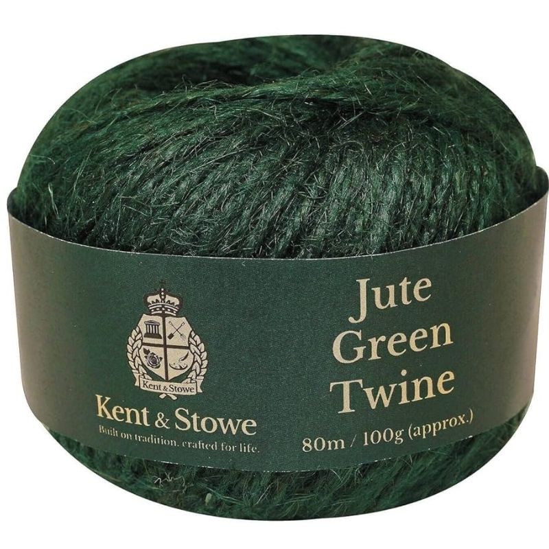 Kent & Stowe Jute Twine Green 80M - Savvy Gardens Centre