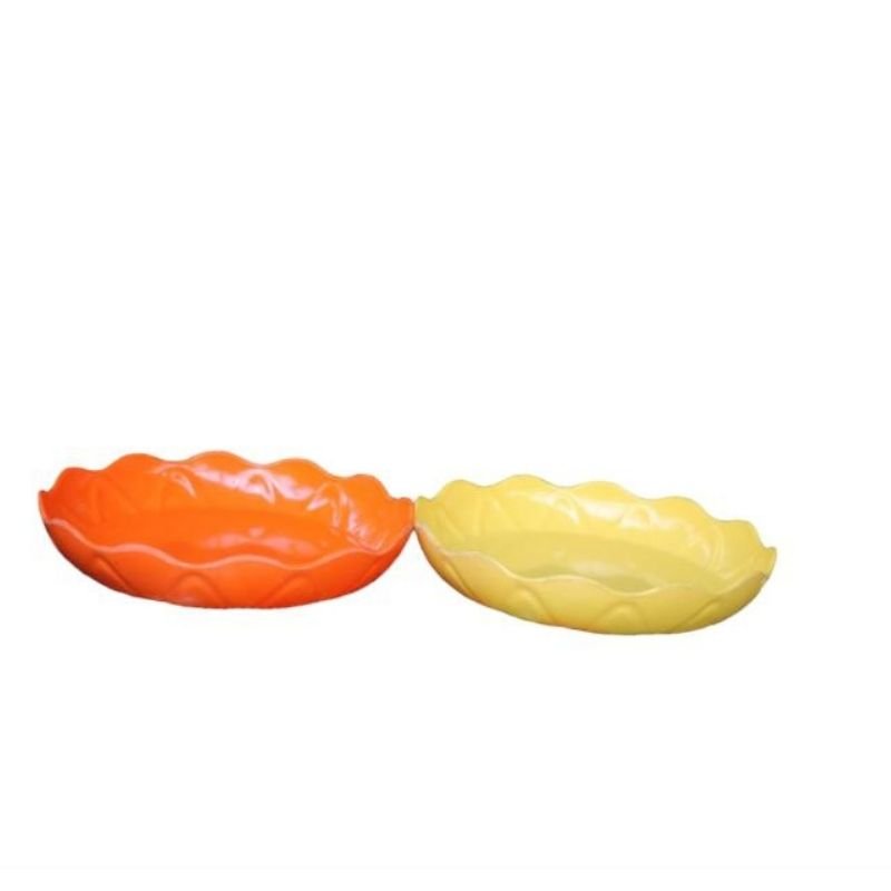 Melamine Ware Ceramic Saucer - Round 20Cm - Savvy Gardens Centre
