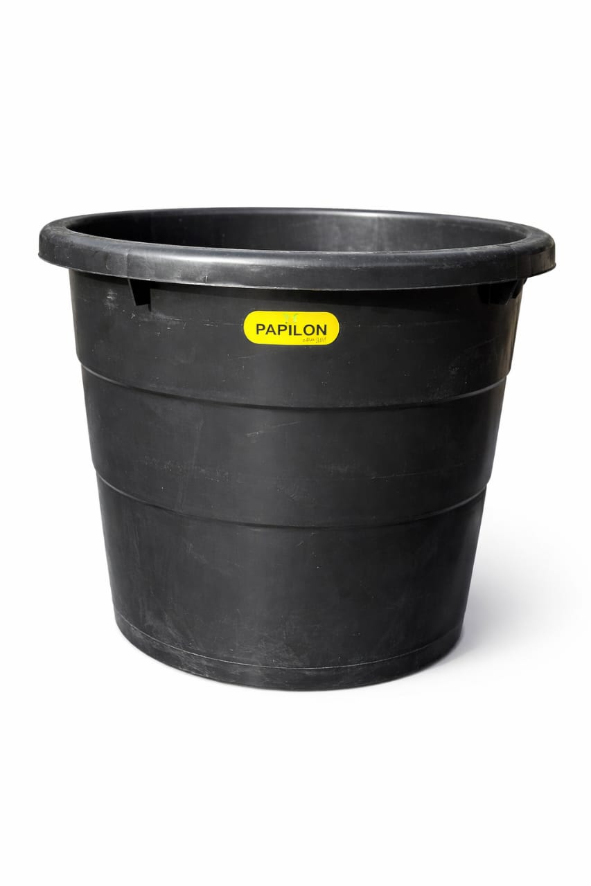 Papillon Pot 80 ltr black - Savvy Gardens Centre