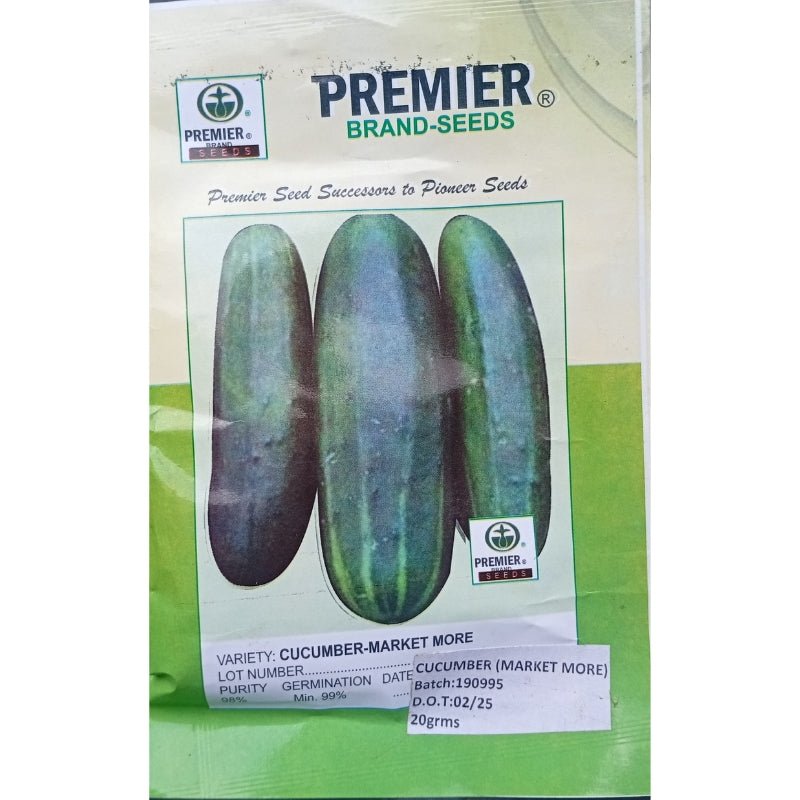 Premier Brand Seed Cucumber Market More - Savvy Gardens Centre
