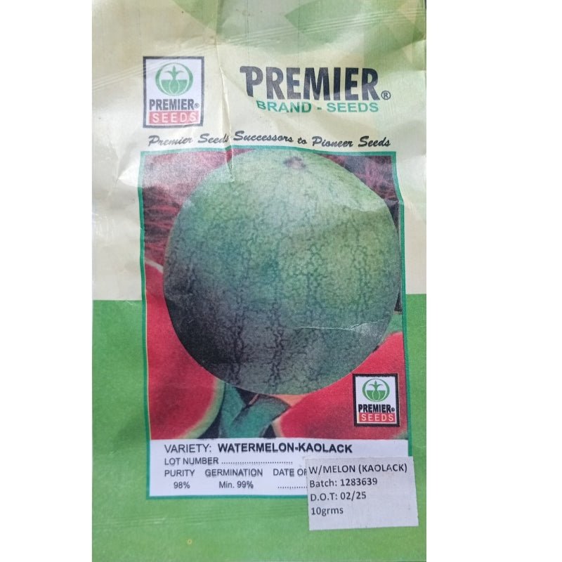 Premier Brand Seed Watermelon - Kaolack - Savvy Gardens Centre