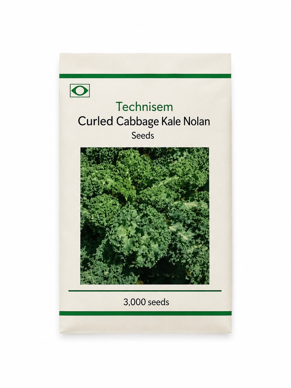 Technisem Curled Cabbage Kale (Mini Pack)