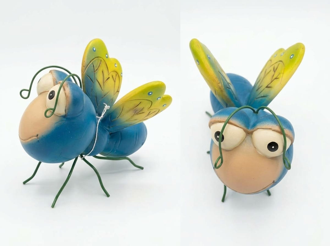 Decorative Garden Blue Bug Ornament