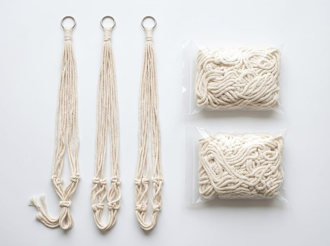 Macrame Cotton Rope Plant Hanger