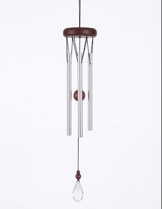 Decorative Wind Chime with Crystal Suncatcher