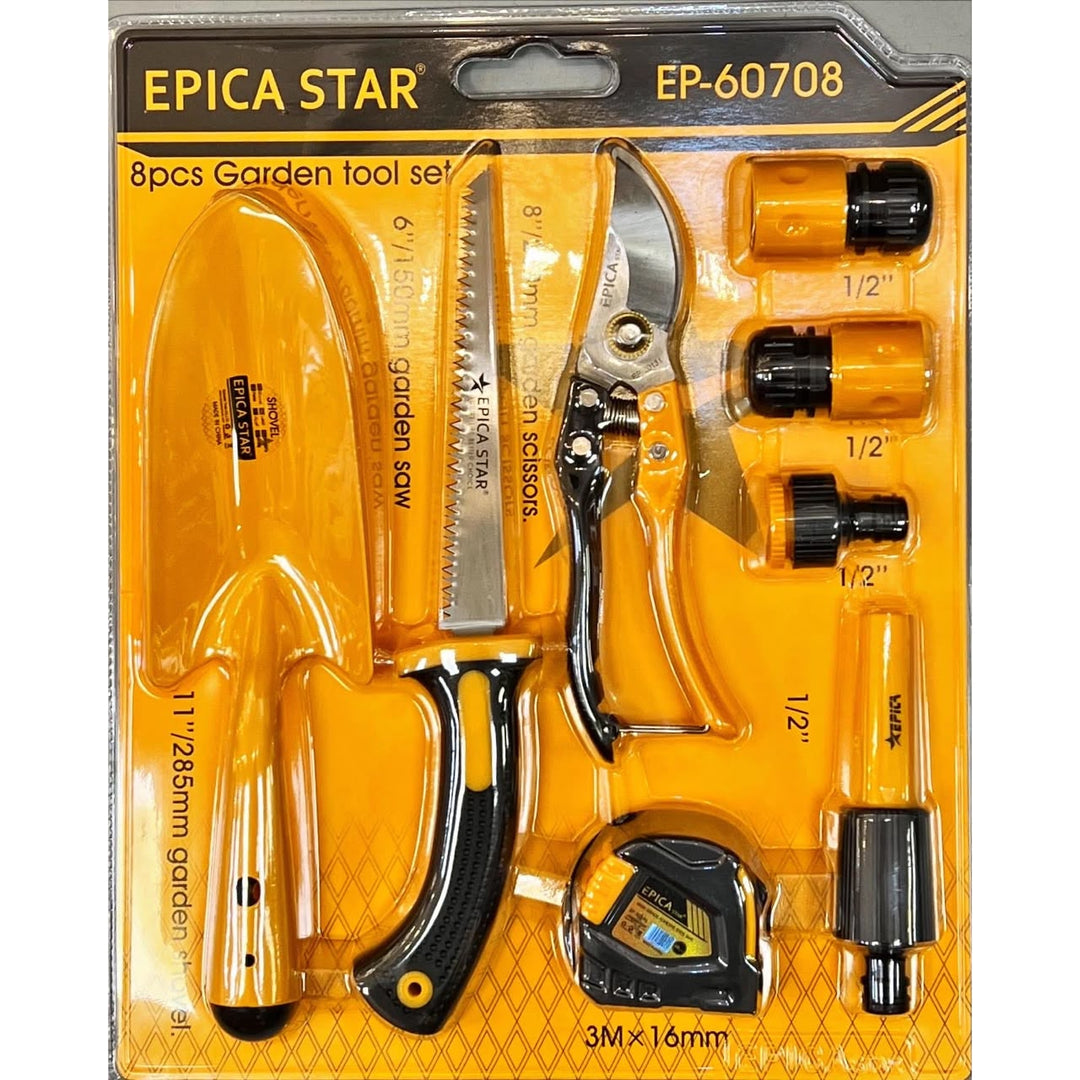 EPICA STAR 8-Piece Garden Tool Set
