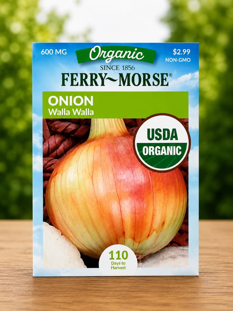 Organic Walla Walla Onion seeds