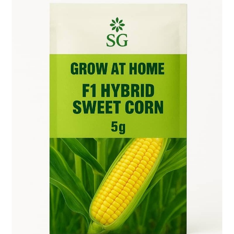 Savvy Gardens F1 Hybrid Sweet Corn Seeds (5g) - Savvy Gardens Centre
